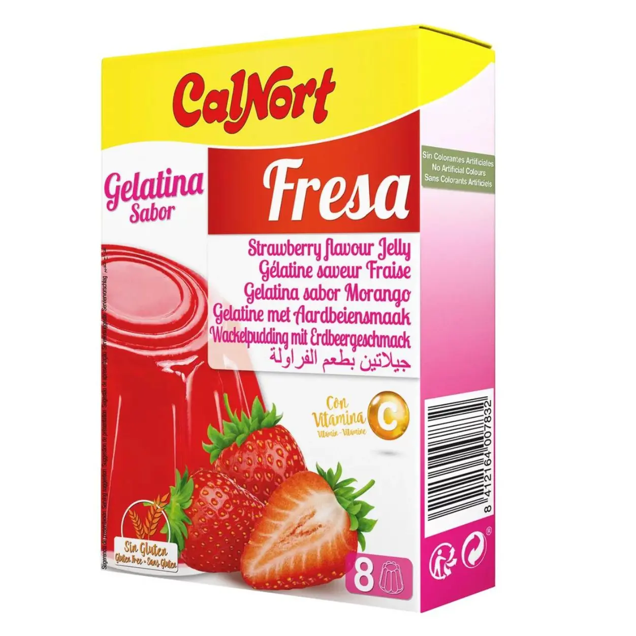 Gelatina sabor Fresa