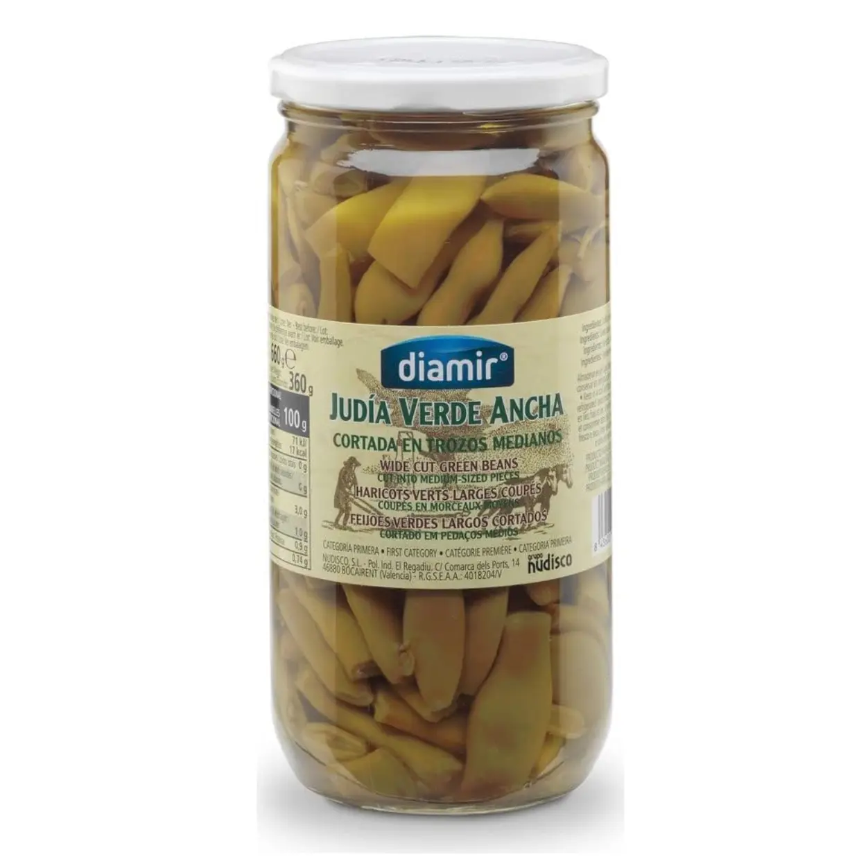 Judías Verdes Diamir (660 g)