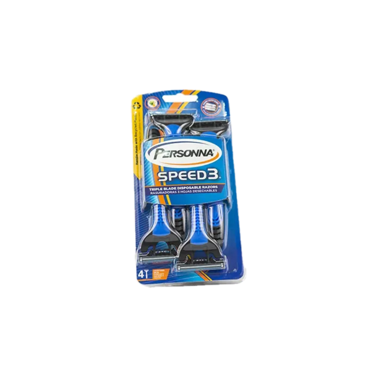 Rasuradora de Afeitar (3)- Personna (Speed3) Azul