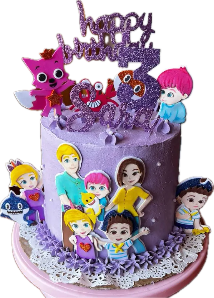 Cake infantil decorado