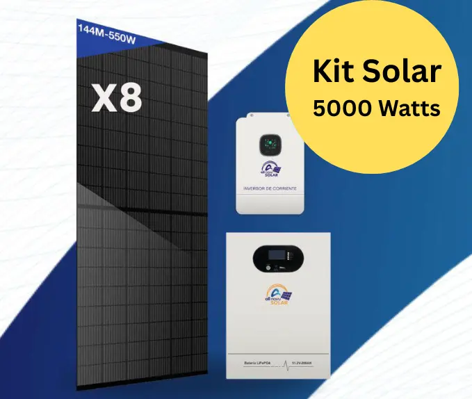 Kit Solar 5000W - Precio:($5900) Instrucciones de pago