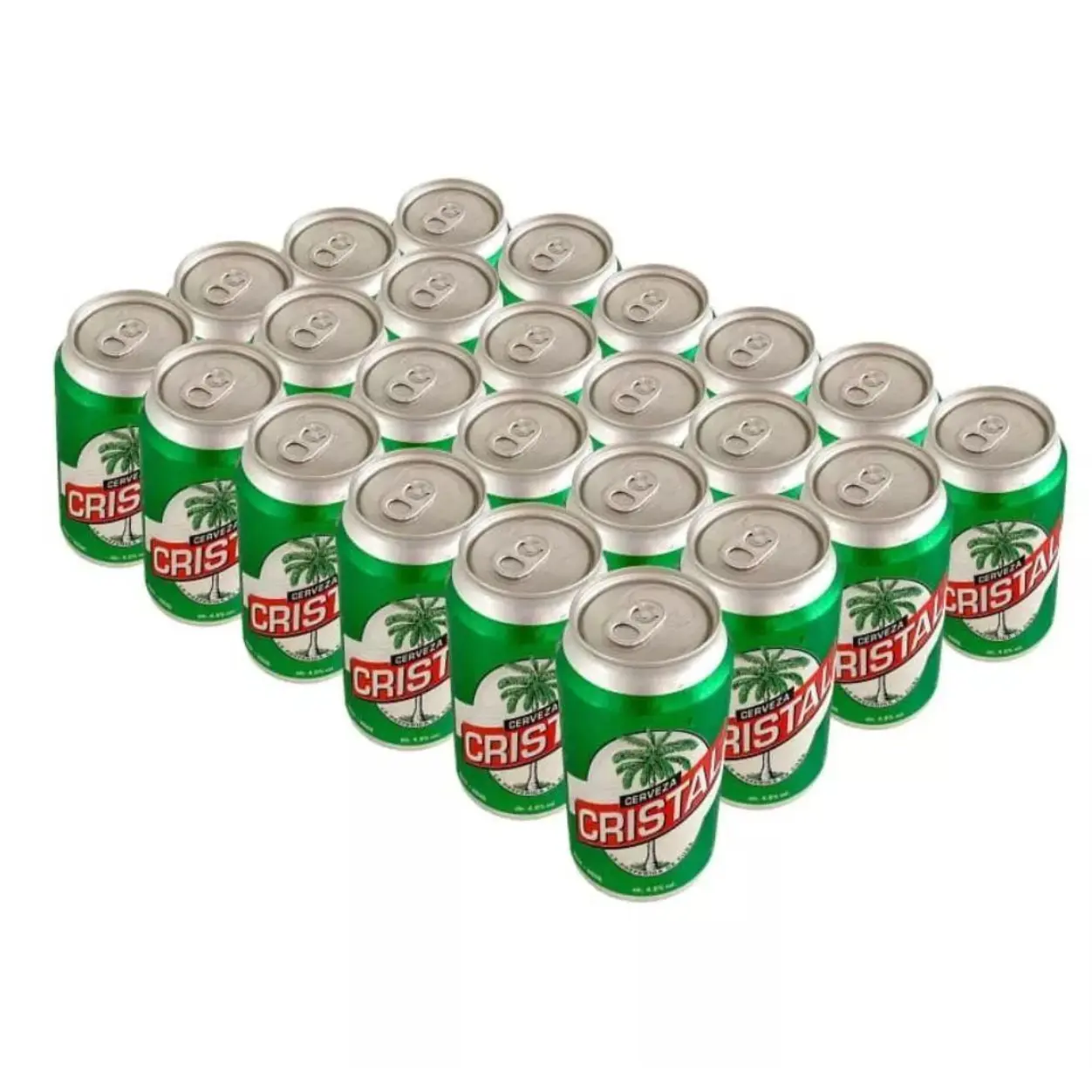 1 Caja de Cerveza Cristal o similar (La marca puede variar segun disponibilidad )24 u
