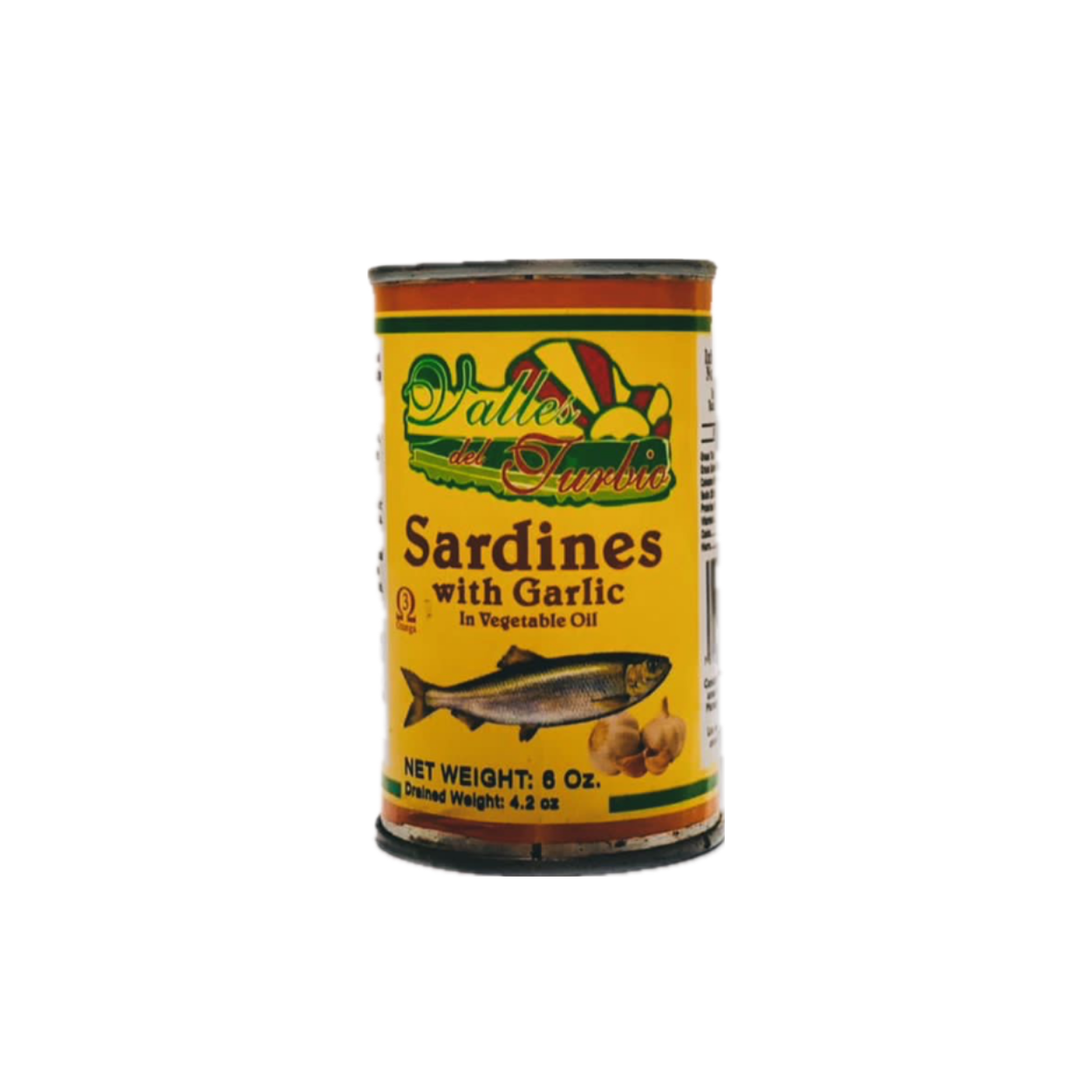 Sardinas al ajo en Aceite Vegetal