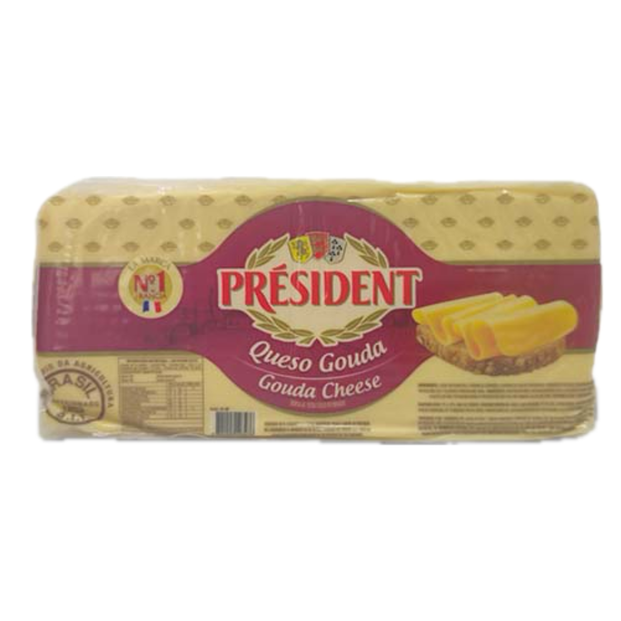 Queso GOUDA marca  President o Similar