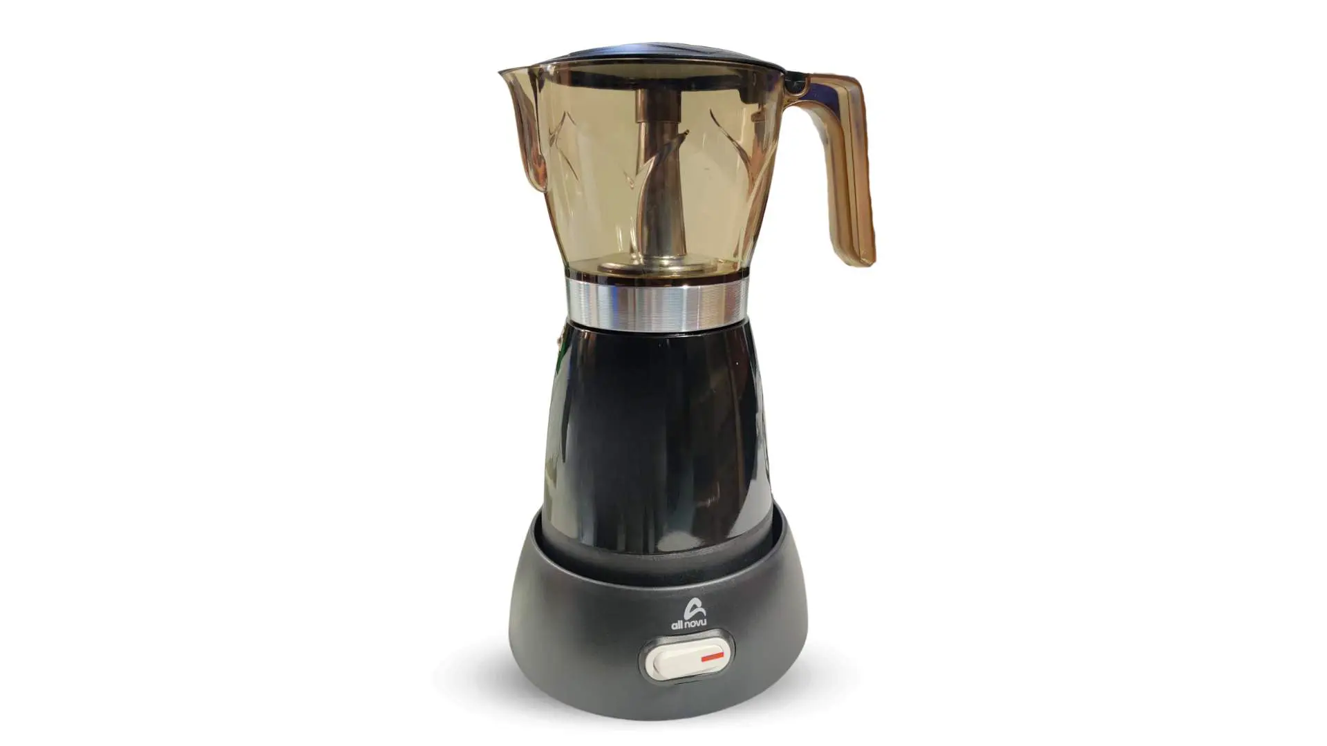 CAFETERA ELÉCTRICA TRANSPARENTE ALL NOVU