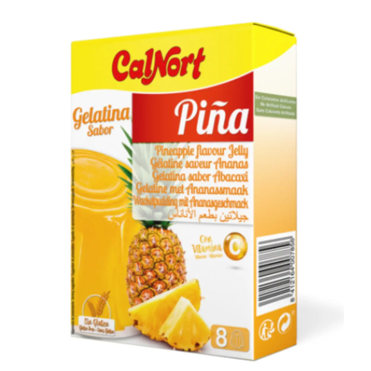 Gelatina sabor Piña